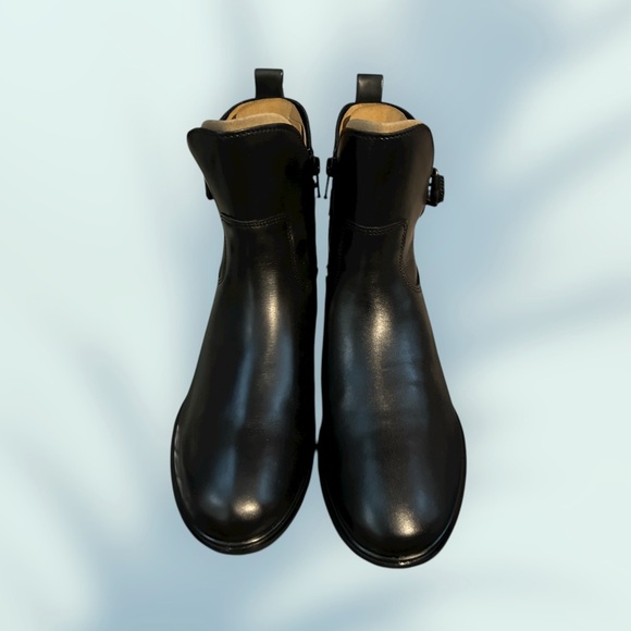 Ecco Shoes - Ecco Black Leather Boots